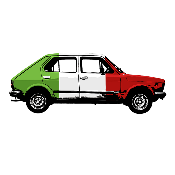 FIAT 127 & BANGERNOMICS TSHIRT - The Bensin Clothing Company