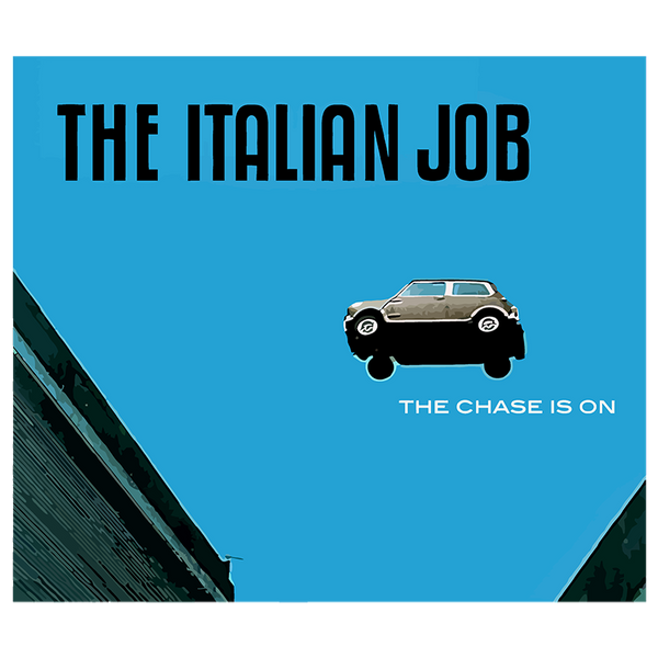 THE CHASE IS ON - ITALIAN JOB T-shirt