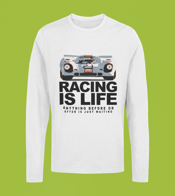 STEVE McQUEEN – PORSCHE LeMANS - Longsleeve