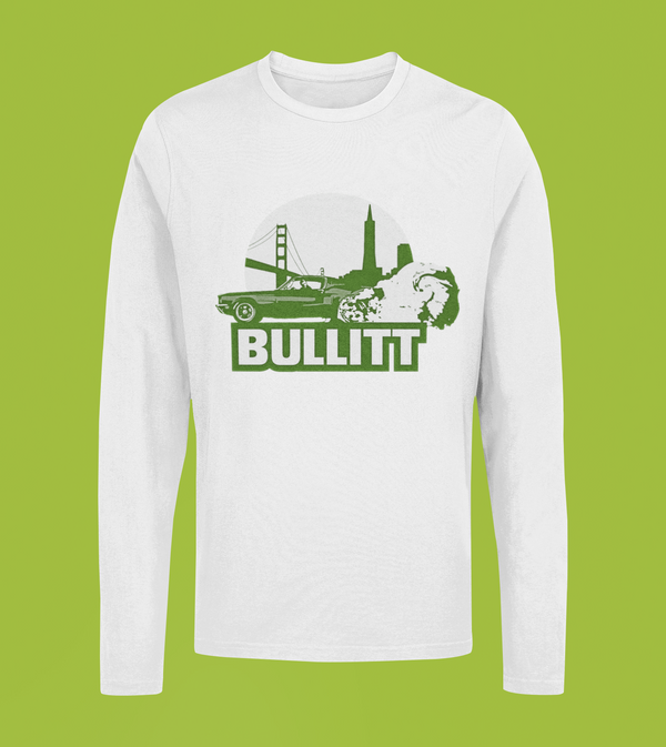 STEVE McQUEEN – BULLITT BURNOUT - Longsleeve