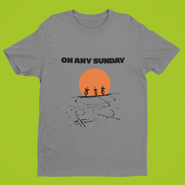 STEVE McQUEEN - ON AN SUNDAY T-SHIRT