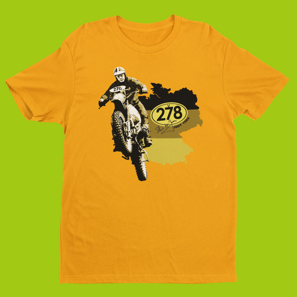 STEVE McQUEEN – TRIUMPH ISDT T-SHIRT