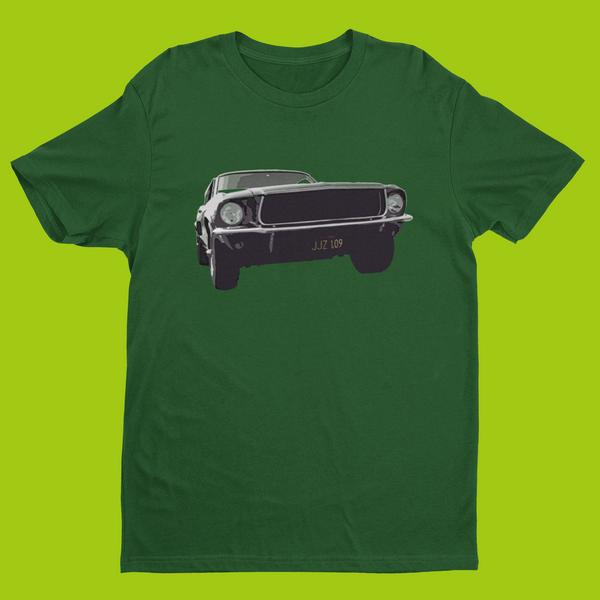 STEVE McQUEEN – THAT FORD MUSTANG T-SHIRT