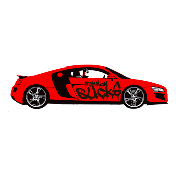 AUDI R8 BATMOBILE - The Bensin Clothing Company