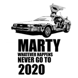 DELOREAN TIME MACHINE T-SHIRT