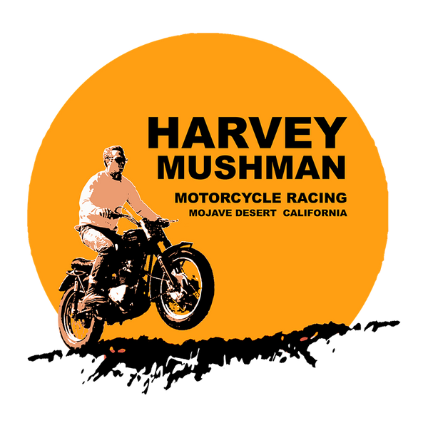 HARVEY MUSHMAN MOTORCYCLE RACING T-SHIRT