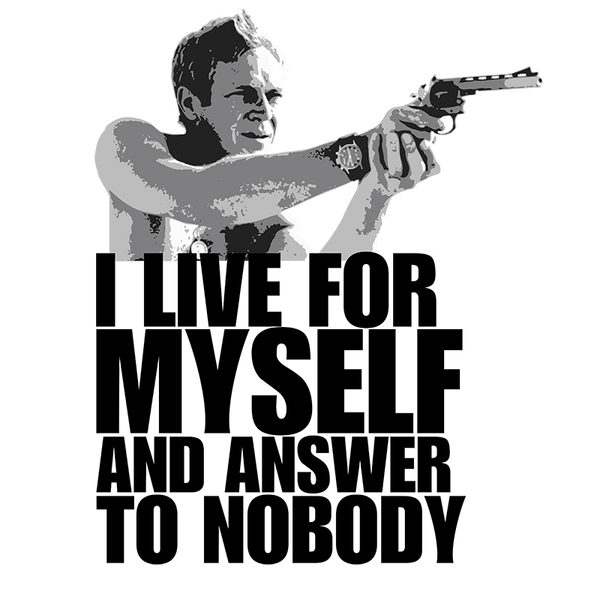 I LIVE FOR MYSELF - The Bensin Clothing Company