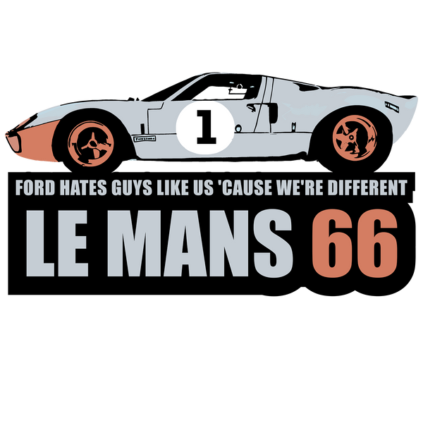 LE MANS 66 Ford GT40 T-Shirt - The Bensin Clothing Company