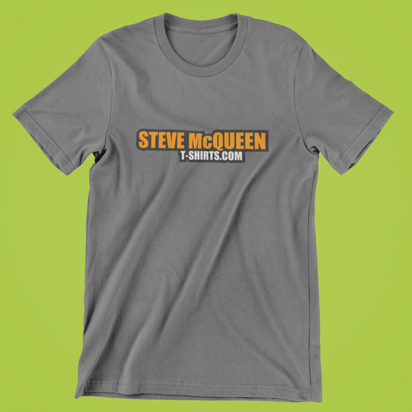 STEVE McQUEEN – BLACK LOGO T-SHIRT