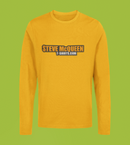 STEVE McQUEEN – BLACK LOGO - Longsleeve