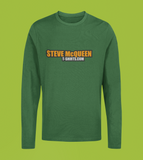 STEVE McQUEEN – BLACK LOGO - Longsleeve
