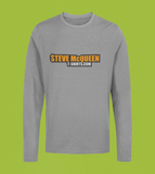 STEVE McQUEEN – BLACK LOGO - Longsleeve