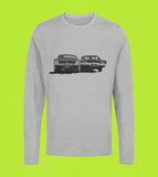 STEVE McQUEEN LONGSLEEVE T-SHIRT - Frank Bullitt drives