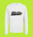 STEVE McQUEEN LONGSLEEVE T-SHIRT - Frank Bullitt drives