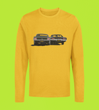 STEVE McQUEEN LONGSLEEVE T-SHIRT - Frank Bullitt drives