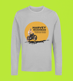 STEVE McQUEEN - HARVEY MUSHMAN MOTORCYCLE RACING LONGSLEEVE T-SHIRT