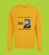STEVE McQUEEN: HOW ARE THE BRAKE? longsleeve
