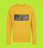 STEVE McQUEEN LONGSLEEVE - BULLITT NUMBERPLATE T-SHIRT