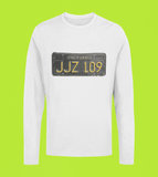 STEVE McQUEEN LONGSLEEVE - BULLITT NUMBERPLATE T-SHIRT