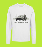 STEVE McQUEEN LONGSLEEVE T-SHIRT - TIME START NOW