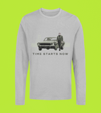 STEVE McQUEEN LONGSLEEVE T-SHIRT - TIME START NOW