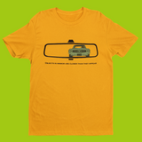 STEVE McQUEEN – OBJECT IN THE MIRROR BULLITT  T-SHIRT