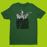 STEVE McQUEEN – I LIVE FOR MYSELF T-SHIRT