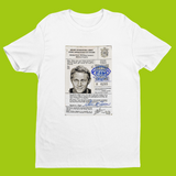 STEVE McQUEEN – FIM LICENSE T-SHIRT