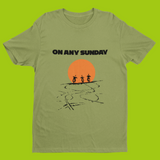 STEVE McQUEEN - ON AN SUNDAY T-SHIRT