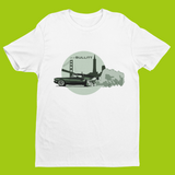 STEVE McQUEEN T-SHIRT - FORD MUSTANG BULLITT