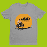 STEVE McQUEEN - HARVEY MUSHMAN MOTORCYCLE RACING T-SHIRT