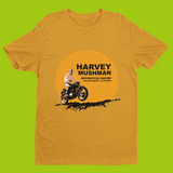 STEVE McQUEEN - HARVEY MUSHMAN MOTORCYCLE RACING T-SHIRT