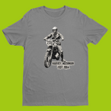 STEVE McQUEEN – HERVEY MUSHMAN ISDT T-SHIRT