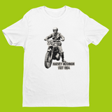 STEVE McQUEEN – HERVEY MUSHMAN ISDT T-SHIRT