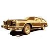 FORD COUNTRY SQUIRE T-SHIRT - SO SHIT IT'S COOL BENSIN BANGER