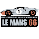LE MANS 66 - FORD GT40 - LONG SLEEVE SHIRT - The Bensin Clothing Company