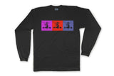 SEA KING - cool Andy Warhol helicopter t-shirt makeover. LONG SLEEVE - The Bensin Clothing Company